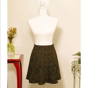 NWOT Banana Republic A-line Silk Pattern Skirt